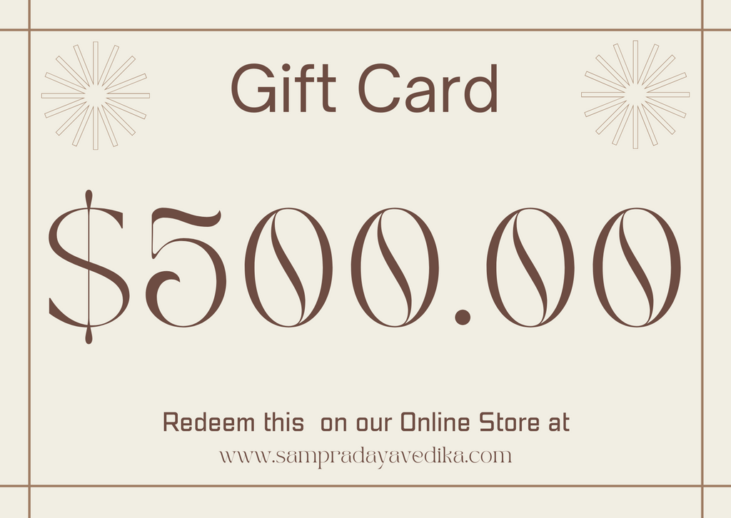 Sampradaya Vedika Gift Card
